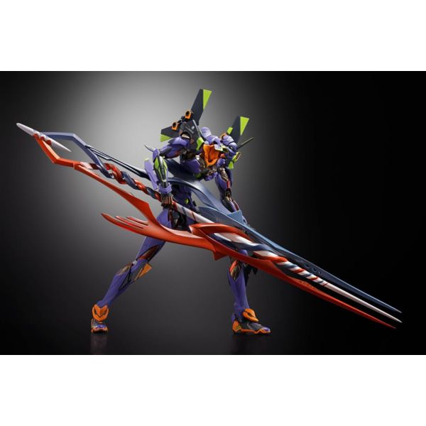 Neon Genesis Evangelion Metal Build Action Figure Eva Test Type-01 30th with the Spear of Gaius 22 cm