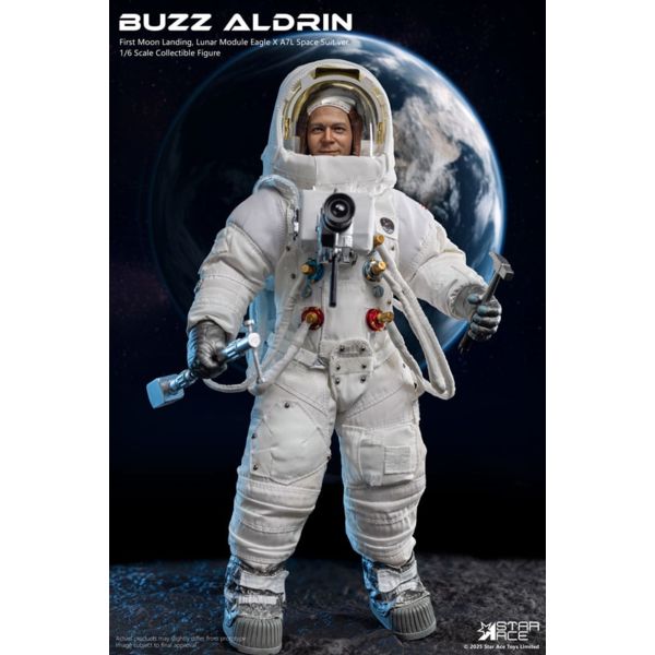 NASA Apollo 11 Action Figure 1/6 Buzz Aldrin 30 cm 