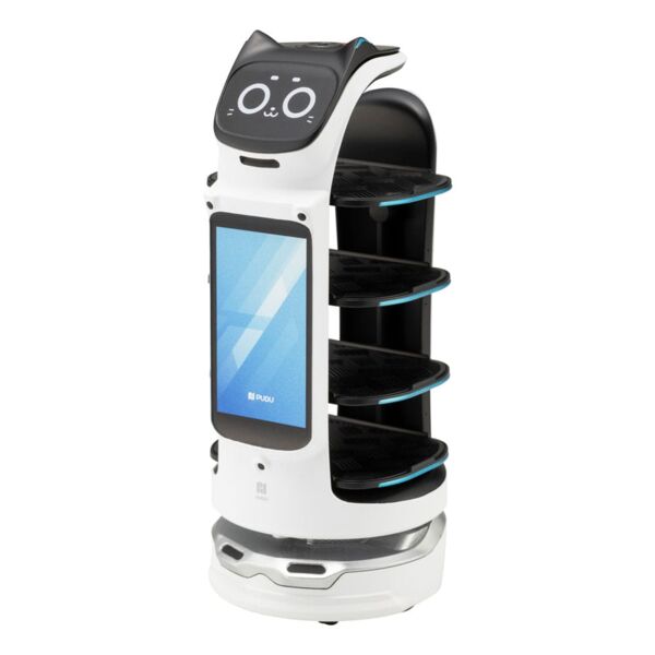 Bellabot White Robot Assistant Model Kit Pudu Robotics