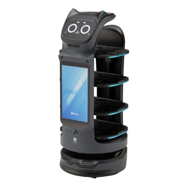 Bellabot Black Robot Assistant Model Kit Pudu Robotics