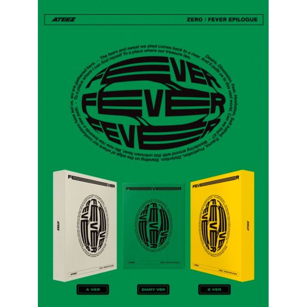 Álbum ATEEZ - ZERO : Fever Epilogue Part 3 (Portada Aleatoria)