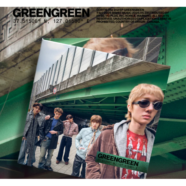 CORTIS Album - GREENGREEN Vinyl Ver