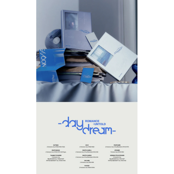 Álbum ENHYPEN - Romance : Untold Daydream Ver (Portada Aleatoria)