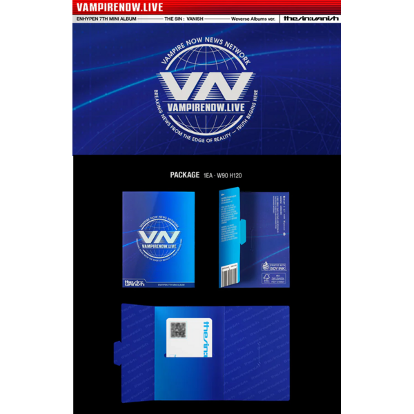 Álbum ENHYPEN - The Sin: Vanish Weverse Ver