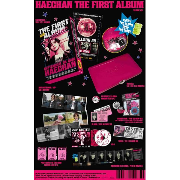 HAECHAN (NCT) Album - Taste Tin Case Ver