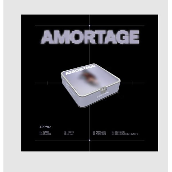 Mini Álbum JISOO - Amortage App Ver