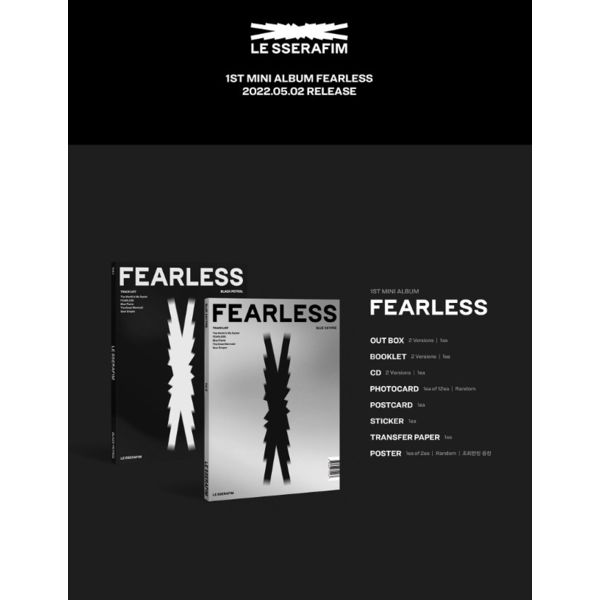 LE SSERAFIM Album - FEARLESS Random Cover Ver