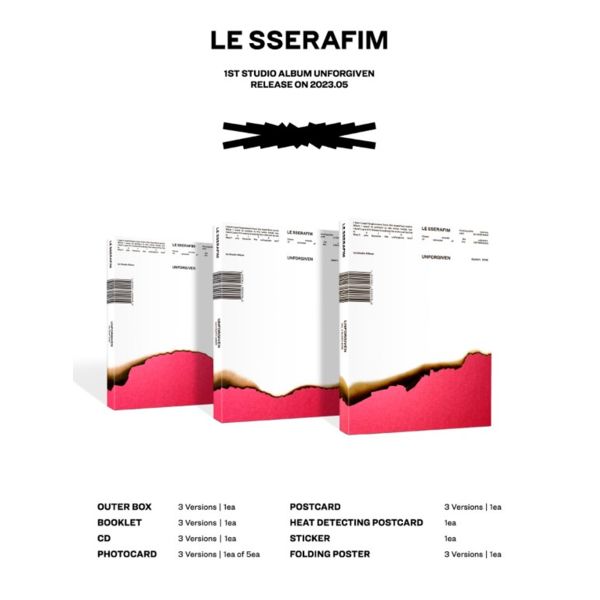LE SSERAFIM Album - UNFORGIVEN Random Cover Ver