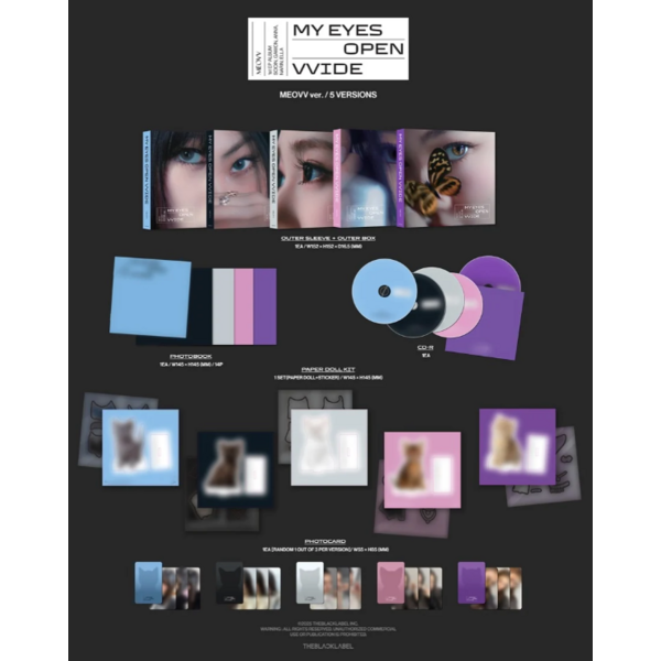 MEOVV Album - My Eyes Open VVIDE MEOVV Ver (Random Cover)