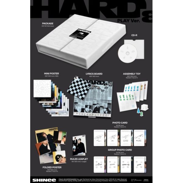 Álbum SHINee - Hard Play Ver