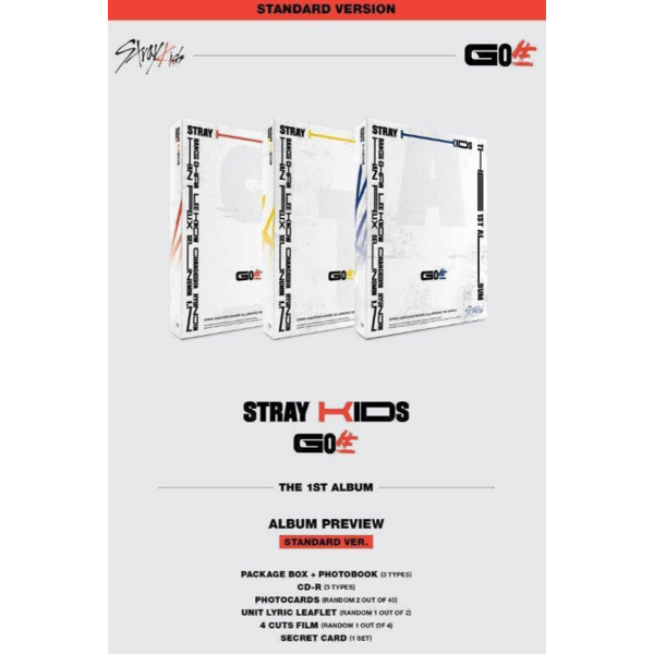 STRAY KIDS Album - GO Live: 生 Standard Ver (Random Cover)