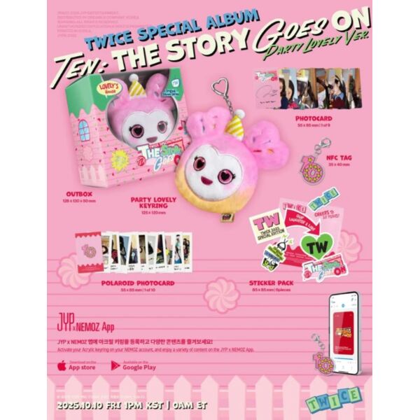 TWICE Album - The Story goes on Party Lovely Ver