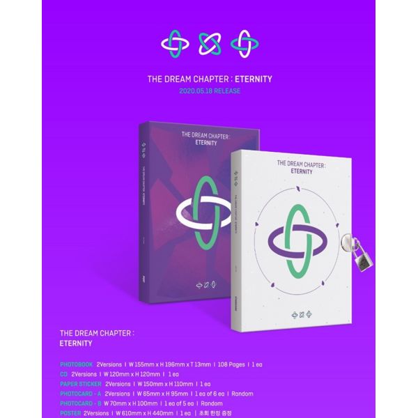 TXT Album - The Dream Chapter: ETERNITY Random Cover Ver