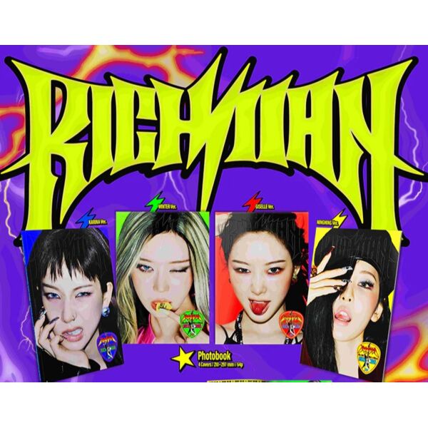 Mini Álbum AESPA - Rich Man Energy Ver (Portada Aleatoria)