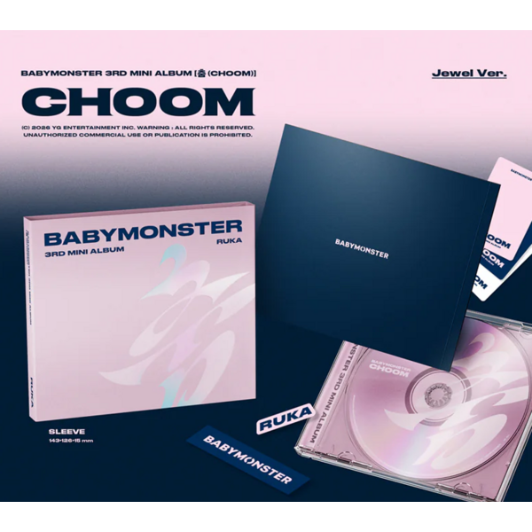 Mini Álbum BABYMONSTER - Choom Jewel Ver