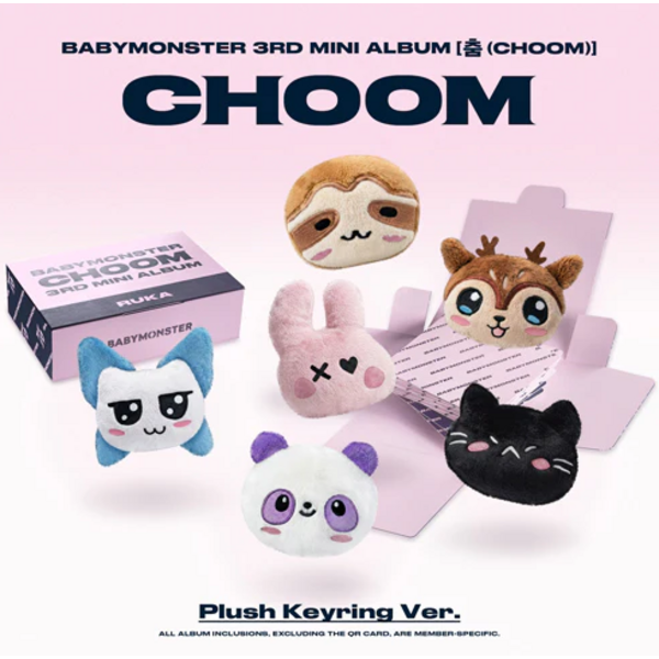 Mini Álbum BABYMONSTER - Choom Plush Keyring Ver