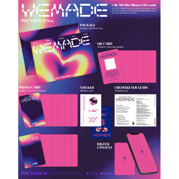 I-DLE Mini Album - We Made Pocaalbum Ver