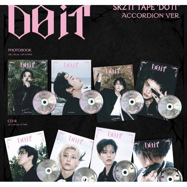 STRAY KIDS Mini Album - SKZ IT TAPE 'DO IT' Accordion Ver