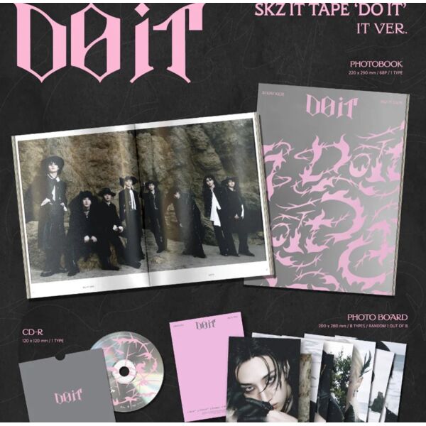 Mini Álbum STRAY KIDS - SKZ IT TAPE 'DO IT' IT Ver