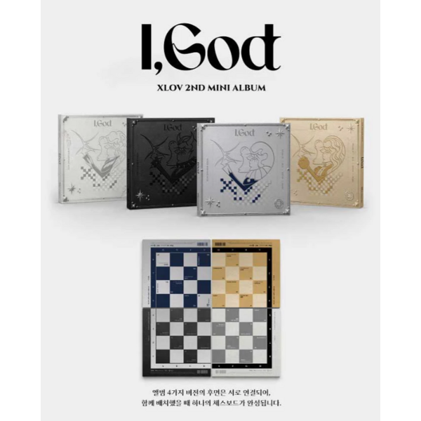 XLOV Mini Album - I,God (Random Cover)