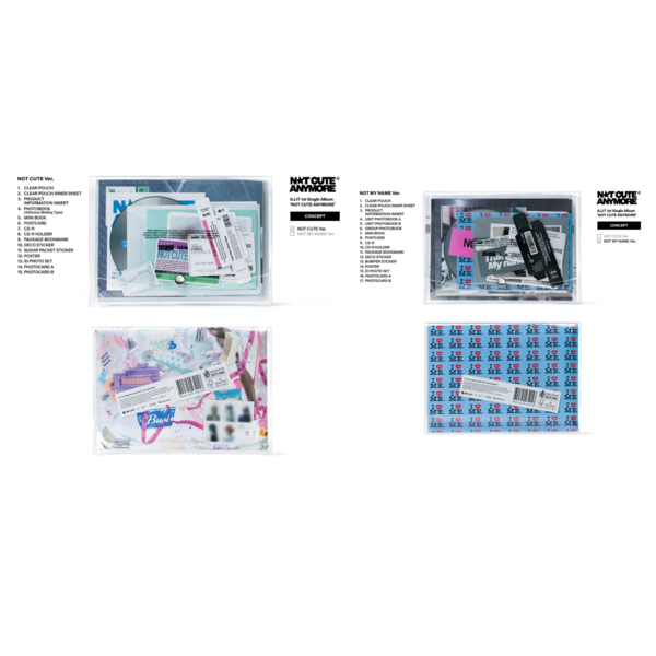 Single Álbum ILLIT - Not Cute Anymore Standard Ver (Portada Aleatoria)