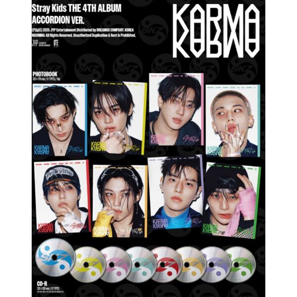 STRAY KIDS Album - Karma Accordion Ver (Random Cover)