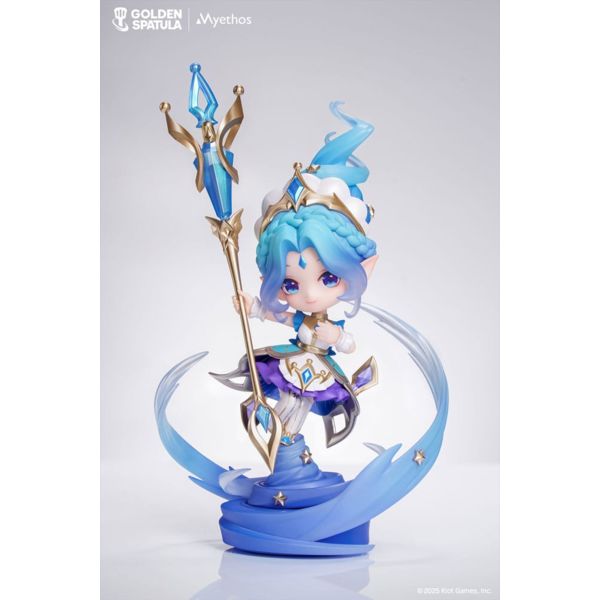 Golden Spatula PVC Statue Prestige Perfume Gem Chibi Janna Figure 17 cm        