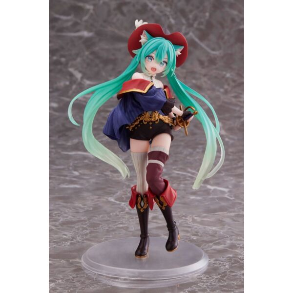 Figura Hatsune Miku Wonderland El Gato con Botas Vocaloid
