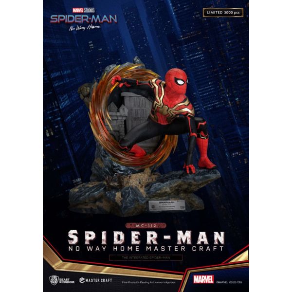 Spider-Man: No Way Home Estatua Master Craft The Integrated Spider-Man 31 cm