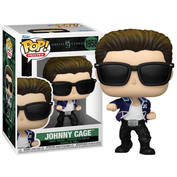 Johnny Cage Mortal Kombat II Funko POP! Movies 1958