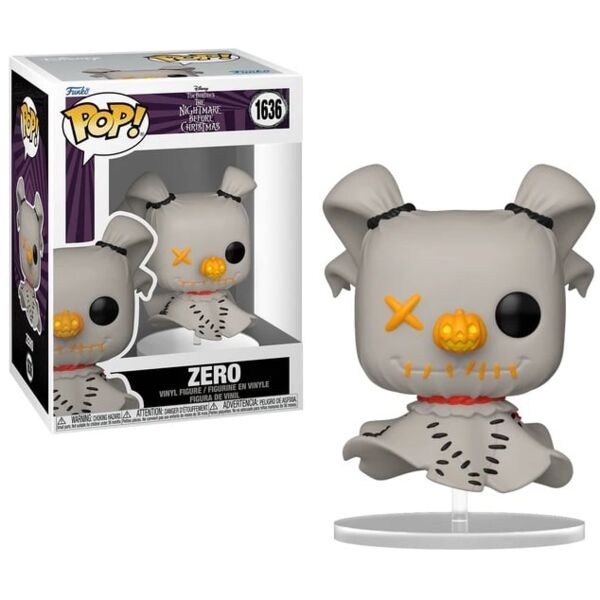 Zero Patchwork Nightmare before Christmas Disney Funko POP! 1636
