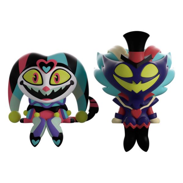 Helluva Boss Vinyl Figures Fizz & Ozzie Monitor Buddiez             