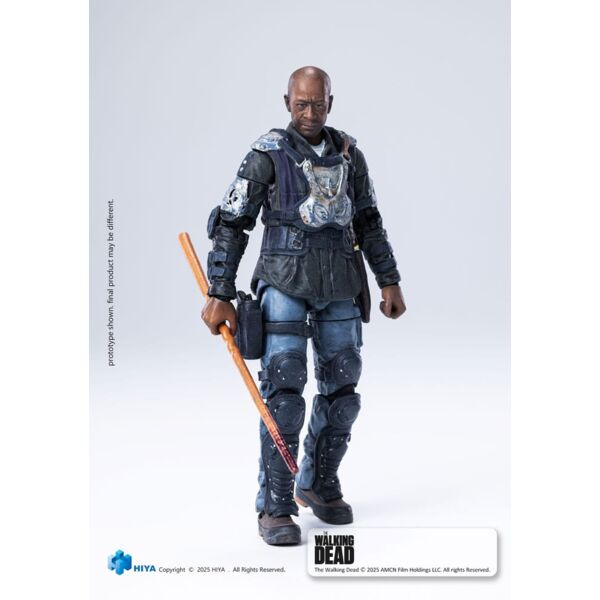 The Walking Dead: The Ones Who Lived Exquisite Mini Action Figure 1/18 Morgan 10 cm       