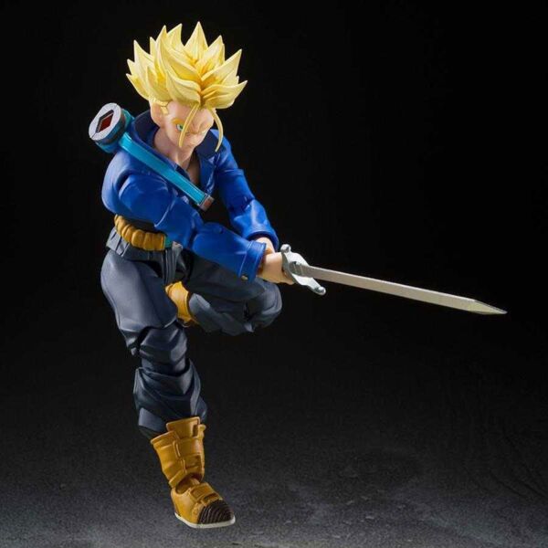 Dragon Ball Z Figura S.H. Figuarts Super Saiyan Trunks The Boy from the Future 14 cm