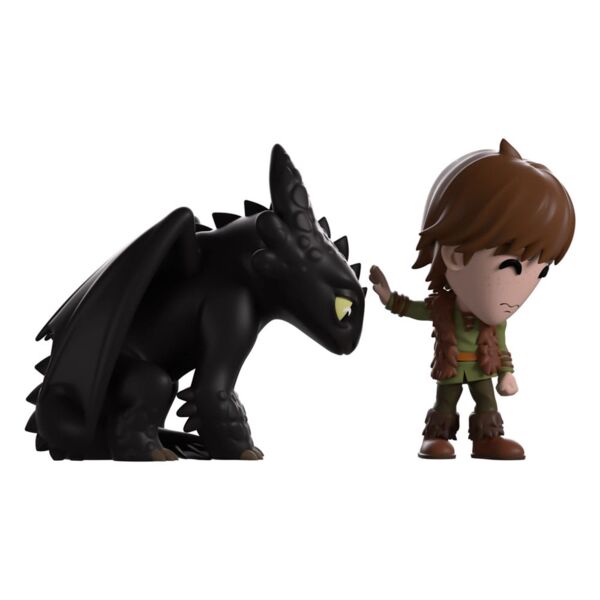 How to Train Your Dragon Vinyl Figure Meeting Toothless 11 cm     