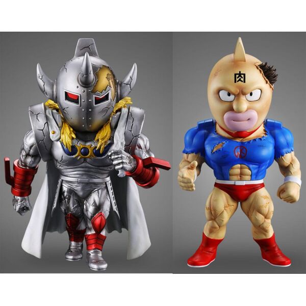 Kinnikuman Sofvi Soft Vinyl Figure Defo Burst Muscle Kinnikuman & Goldman 