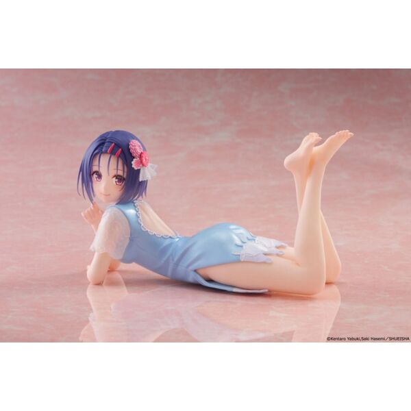 To Love-Ru Darkness PVC Statue Desktop Cute Figure Haruna Sairenji (China Dress Ver.) 13 cm           