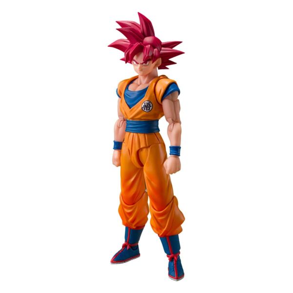 Super Saiyan God Son Goku Figure Dragon Ball Super SH Figuarts