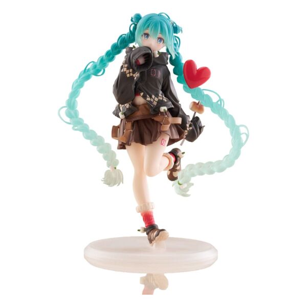 Hatsune Miku Estatua PVC Fashion Outdoor Ver. 18 cm         