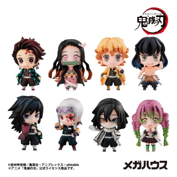 Demon Slayer Kimetsu no Yaiba Trading Figure Tanjiro & Friends 5 cm Assortment (8)