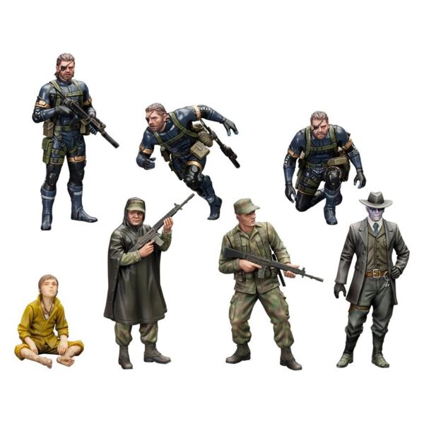 Metal Gear Solid V Figuras Plastic Model Kit 1/35 Metal Gear Solid Ground Zero Set 5 cm