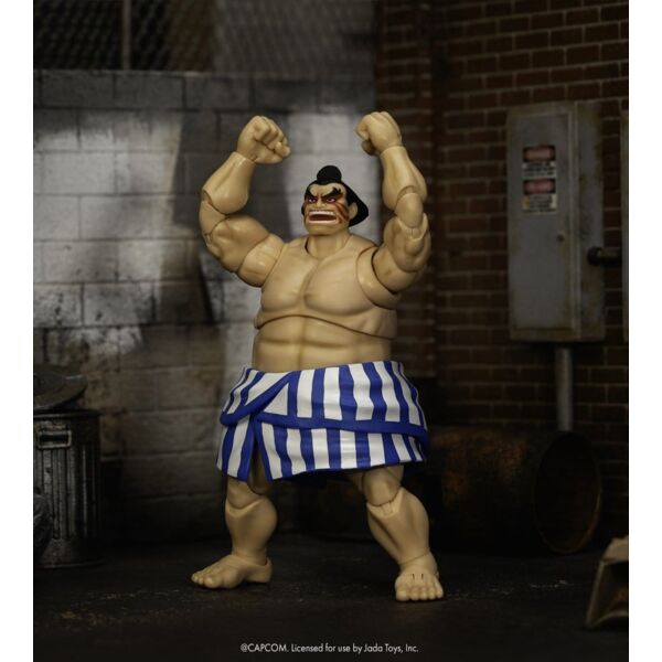 Ultra Street Fighter II: The Final Challengers Figura 1/12 E. Honda 16 cm   