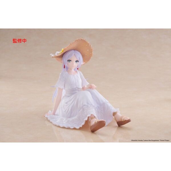 Frieren: Beyond Journey's End Estatua PVC Desktop Cute Figure Frieren Summer Dress Ver. 13 cm       