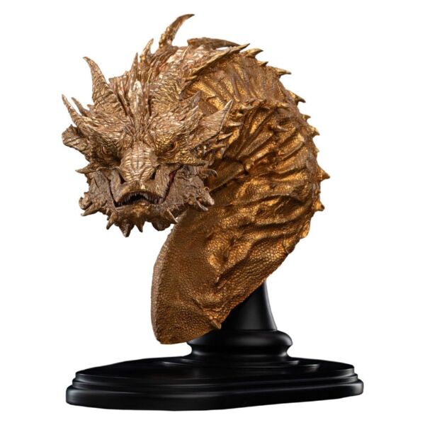 Trilogía de El hobbit Busto Smaug the Golden 36 cm