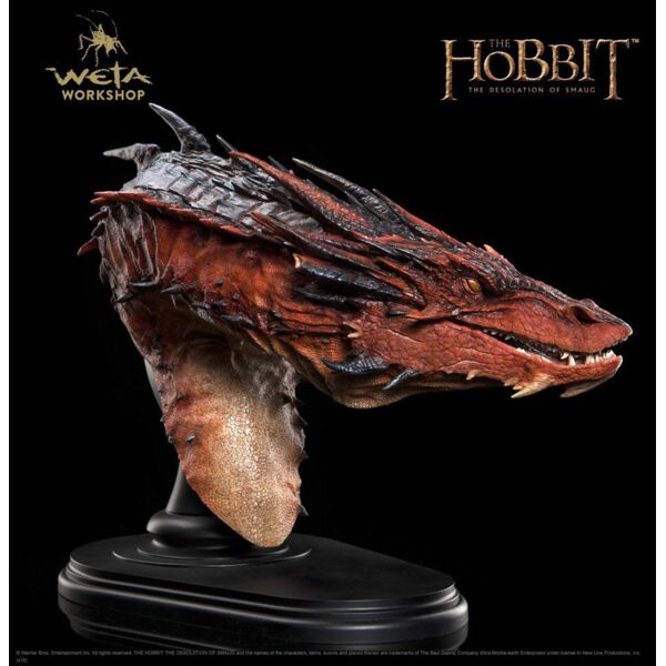 El Hobbit La desolación de Smaug Busto Smaug 36 cm
