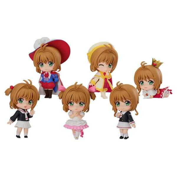 Cardcaptor Sakura: Clear Card Nendoroid Action Figure Surprise Sakura Kinomoto Collection Assortment (6) 7 cm