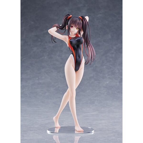 Date A Live Swimsuit Silhouette PVC Figure 1/7 Kurumi Tokisaki Swimwear Ver. 24 cm