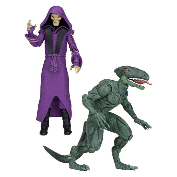 Teenage Mutant Ninja Turtles (Mirage Comics) Pack de 2 Figuras Daimyo Orkai & Raptor 18 cm