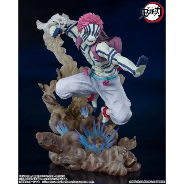 Demon Slayer: Kimetsu no Yaiba Figura PVC FiguartsZERO Akaza Upper Three 18 cm