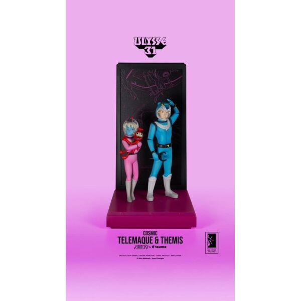 Ulysse 31 Neon Figure 1/9 Telemachus & Themis Cosmic Version 20 cm